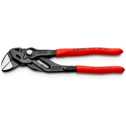   KNIPEX 86 01 180 fogóulcs Fogó és csavarkulcs egyetlen szerszámban 180 x 46 x 15 mm