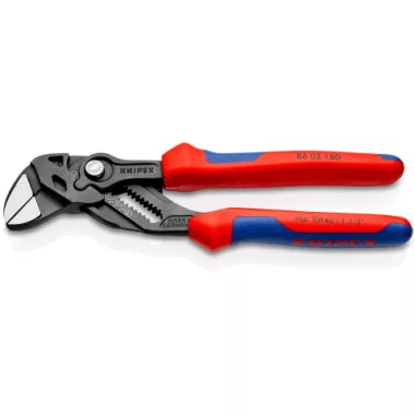 KNIPEX 86 02 180 fogóulcs Fogó és csavarkulcs egyetlen szerszámban 180 x 56 x 20 mm