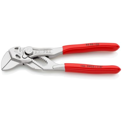   KNIPEX 86 03 125 Mini fogóulcs Fogó és csavarkulcs egyetlen szerszámban 125 mm 125 x 35 x 13 mm