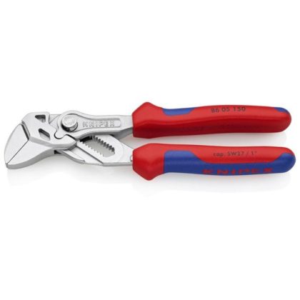   KNIPEX 86 05 150 SB Fogókulcs fogó és csavarkulcs egyetlen szerszámban krómozott 150 mm