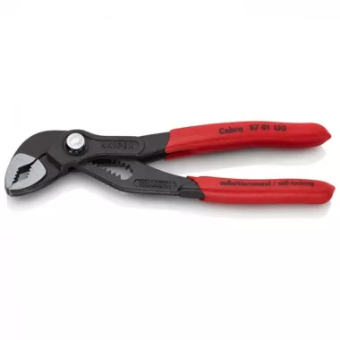 KNIPEX 87 01 150 SB Cobra® Hightech vízpumpa-fogó szürkére foszfátozott 150 mm