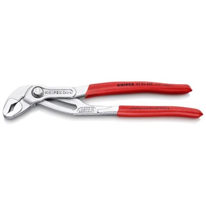   KNIPEX 87 03 250 SB Cobra® Hightech vízpumpa-fogó krómozott 250 mm
