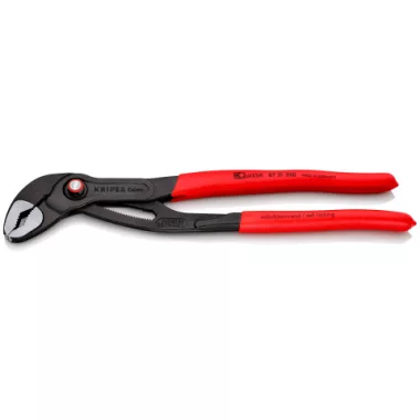 KNIPEX 87 21 300 Cobra® QuickSet Hightech vízpumpa-fogó 300 x 52 x 19 mm