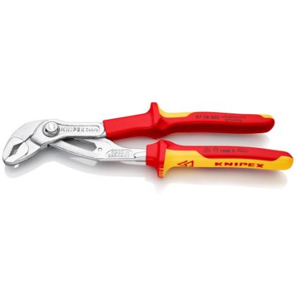   KNIPEX 87 26 250 Cobra® VDE Hightech vízpumpa-fogó, szigetelt 250 x 59 x 20 mm