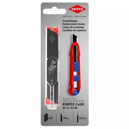 KNIPEX 90 10 165 E02 Pótpenge 90 10 165 BK (10x) számára