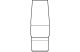 KNIPEX 92 11 03 Pozicionáló csipesz rozsdamentes acélból 122 x 10 x 14,5 mm