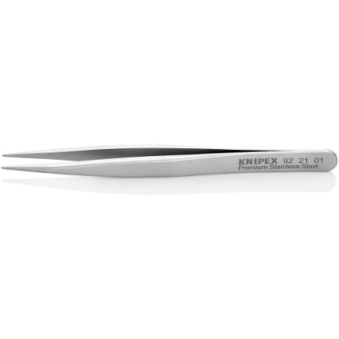KNIPEX 92 21 01 Precíziós csipesz rozsdamentes acélból 120 x 10 x 13 mm