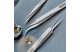 KNIPEX 92 21 03 Precíziós csipesz rozsdamentes acélból 110 x 10 x 11 mm