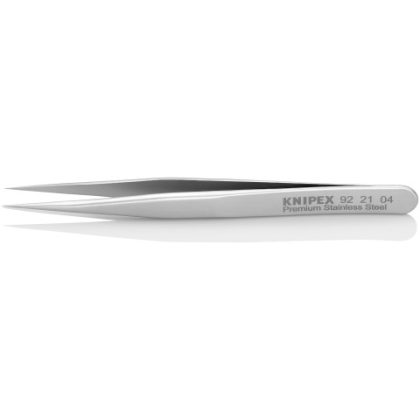   KNIPEX 92 21 04 Mini pontosságú Csipesz rozsdamentes acélból 90 x 8 x 10 mm