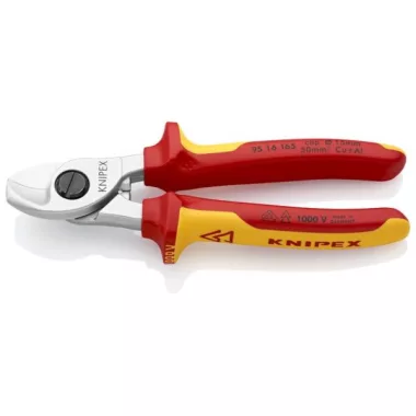 KNIPEX 95 16 165 SB  Kábelolló krómozott VDE 165 mm