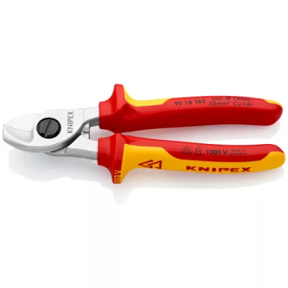 KNIPEX 95 16 165 Kábelolló 165 x 47 x 21 mm