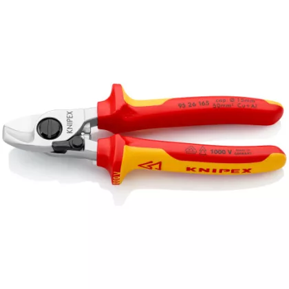 KNIPEX 95 26 165 Kábelolló Nyitórugóval 165 x 63 x 26 mm