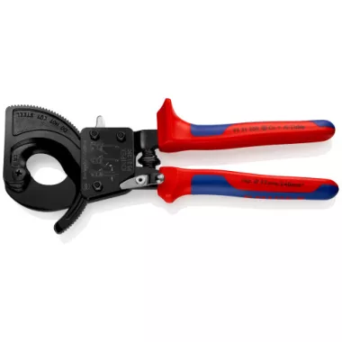 KNIPEX 95 31 250 Kábelvágó (racsnis elv) 250 x 77 x 22 mm