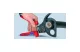 KNIPEX 95 31 250 Kábelvágó (racsnis elv) 250 x 77 x 22 mm