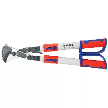 KNIPEX 95 32 038 Kábelolló (racsnis elv) Teleszkópos szárral 570 x 160 x 45 mm