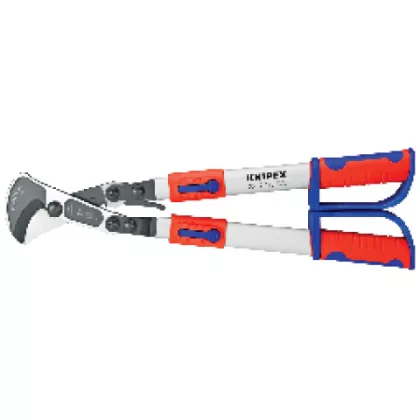   KNIPEX 95 32 038 Kábelolló (racsnis elv) Teleszkópos szárral 570 x 160 x 45 mm