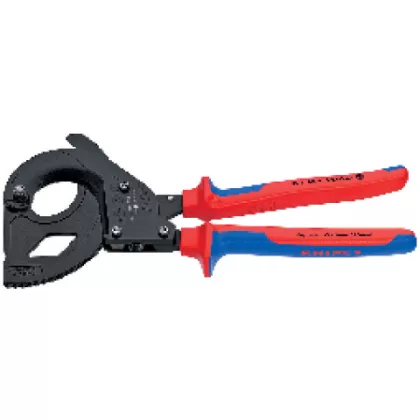   KNIPEX 95 32 315 A Kábelvágó (racsnis elv) Acélhuzal páncélozású kábelekhez (SWA-kábelekhez) 315 x 140 x 30 mm