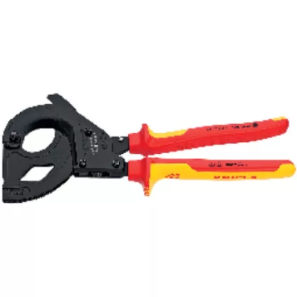   KNIPEX 95 36 315 A Kábelvágó (racsnis elv) Acélhuzal páncélozású kábelekhez (SWA-kábelekhez) 315 x 140 x 30 mm