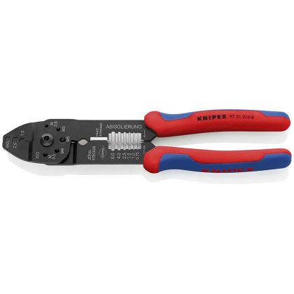 KNIPEX 97 21 215 B SB Krimpelő fogó barnított 230 mm