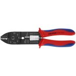 KNIPEX 97 21 215 C  Krimpelő fogó barnított 230 mm
