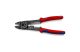 KNIPEX 97 21 215 SB Krimpelő fogó barnított 230 mm