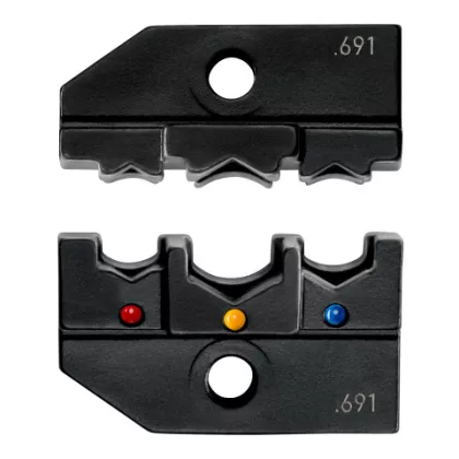   KNIPEX 97 49 06 PI Krimpelő profil Szigetelt PIDG csatlakozókhoz 32 x 10 mm