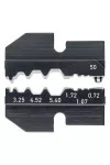 KNIPEX 97 49 50 Krimpelő profil Koax-csatlakozókhoz / Auto-Telefon 50 x 17 mm