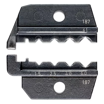   KNIPEX 97 49 61 Krimpelő profil Csavart érintkezőkhöz (Harting) 50 x 17 mm