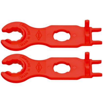   KNIPEX 97 49 66 2 Szerelőszerszám-készlet MC4 szolár dugós csatlakozókhoz (Multi- contact) 115 x 40 x 18 mm