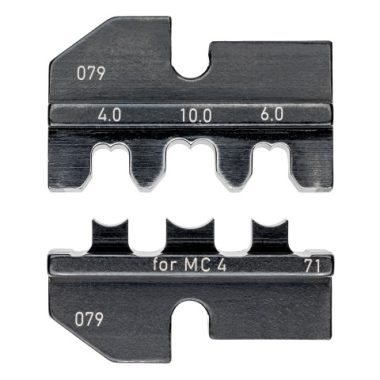 KNIPEX 97 49 71 Krimpelő profil MC4 szolár dugós csatlakozókhoz (Multi- contact) 50 x 10 mm