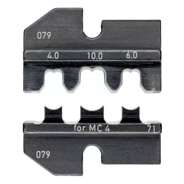 KNIPEX 97 49 71 Krimpelő profil MC4 szolár dugós csatlakozókhoz (Multi- contact) 50 x 10 mm