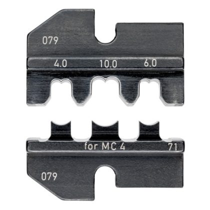  KNIPEX 97 49 71 Krimpelő profil MC4 szolár dugós csatlakozókhoz (Multi- contact) 50 x 10 mm