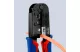KNIPEX 97 51 10 Krimpelő fogó Western-dugóhoz 190 x 70 x 18 mm