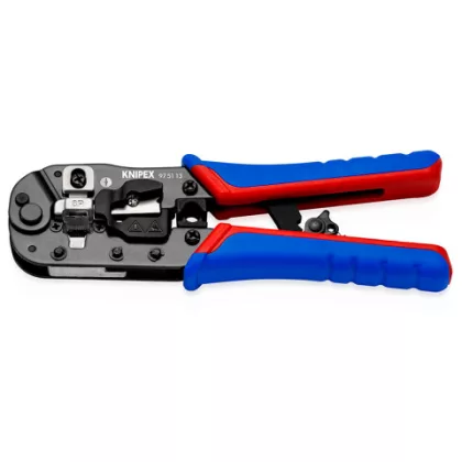   KNIPEX 97 51 13 Krimpelő fogó RJ45 western csatlakozókhoz 190 x 64 x 26 mm