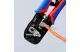 KNIPEX 97 51 13 Krimpelő fogó RJ45 western csatlakozókhoz 190 x 64 x 26 mm