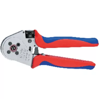 KNIPEX 97 52 65 Négy tüskés sajtoló fogó csavart érintkezőkhöz 250 x 79 x 42 mm