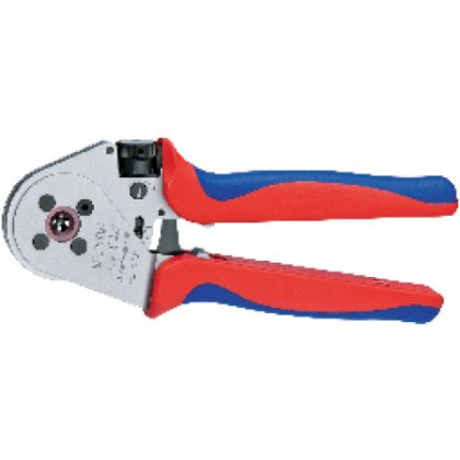   KNIPEX 97 52 65 Négy tüskés sajtoló fogó csavart érintkezőkhöz 250 x 79 x 42 mm