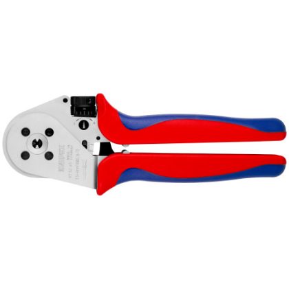   KNIPEX 97 52 65 Négy tüskés sajtoló fogó csavart érintkezőkhöz 230 x 79 x 42 mm