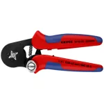   KNIPEX 97 53 04 Önbeállító krimpelő fogó érvéghüvelyekhez oldalsó bevezetéssel barnított 180 mm