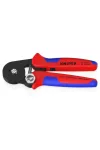 KNIPEX 97 53 14 Önbeállító krimpelő fogó érvéghüvelyhez Oldalsó bevezetéssel 180 x 75 x 21 mm