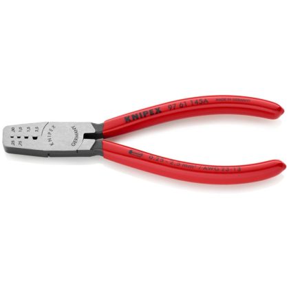   KNIPEX 97 61 145 A SB  Krimpelő fogó érvéghüvelyekhez 145 mm