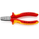   KNIPEX 97 68 145 A Krimpelő fogó érvéghüvelyhez 145 x 55 x 25 mm
