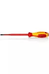 KNIPEX 98 20 65 SL Csavarhúzó (Slim) egyenes hornyú csavarokhoz 262 x 35 x 32 mm
