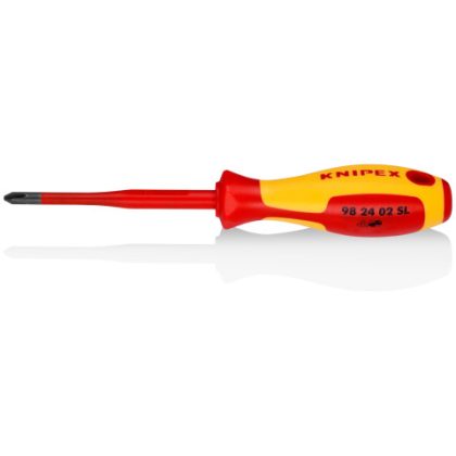   KNIPEX 98 24 02 SL Csavarhúzó (Slim) kereszthornyos csavarokhoz Phillips® 212 x 33 x 35 mm