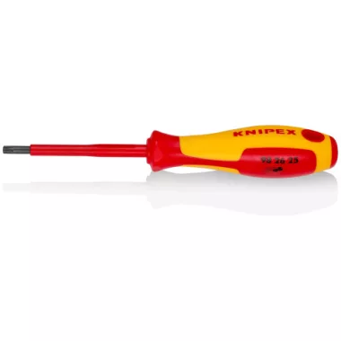 KNIPEX 98 26 25 Csavarhúzó Torx®-csavarokhoz 185 x 37 x 36 mm