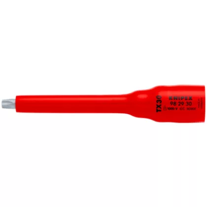   KNIPEX 98 29 30 Dugókulcsbetét (kettős hatlap) TX30-hoz 3/8 123 x 23 x 23 mm