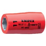   KNIPEX 98 37 11 Dugókulcsbetét hatlapfejű csavarokhoz 3/8"-os belső négyszöggel 43 x 23 x 23 mm