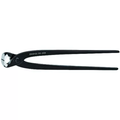   KNIPEX 99 00 280 EAN Betonszerelő fogó (rabitzfogó) feketére foszfátozott 280 mm