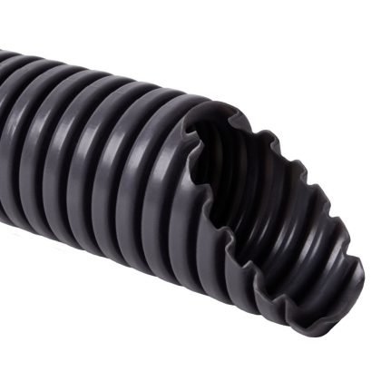   KOPOS 1216EICE_L50 Flexible wiring pipe from PVC SUPER MONOFLEX with diameter 16 mm, 33412, mechanical resistance 750N/5cm, dark grey