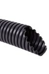 KOPOS 1225ICE_L50 Flexible wiring pipe from PVC SUPER MONOFLEX with diameter 25 mm, 33412, mechanical resistance 750N/5cm, dark grey